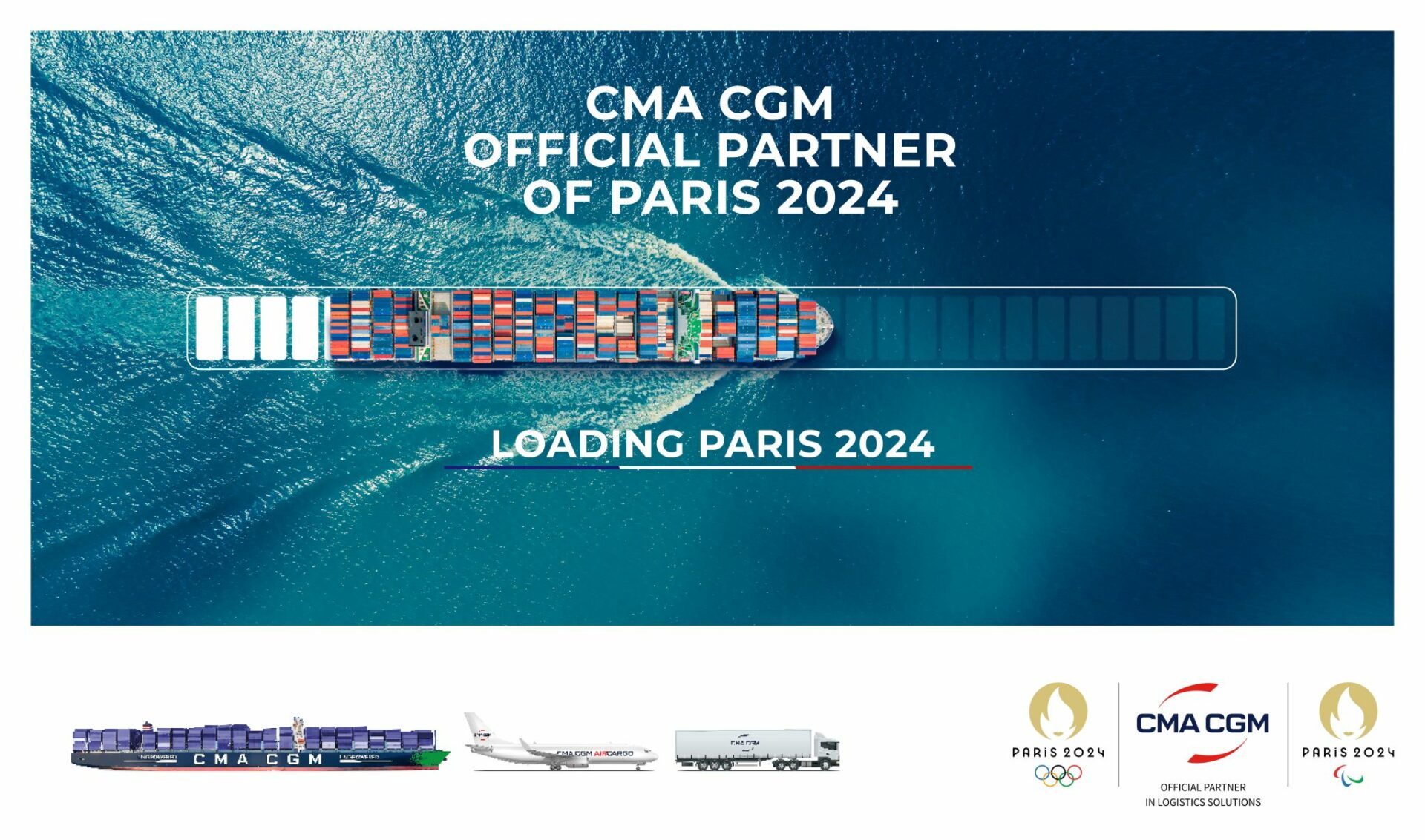 The CMA CGM Group Official Partner in logistics solutions of