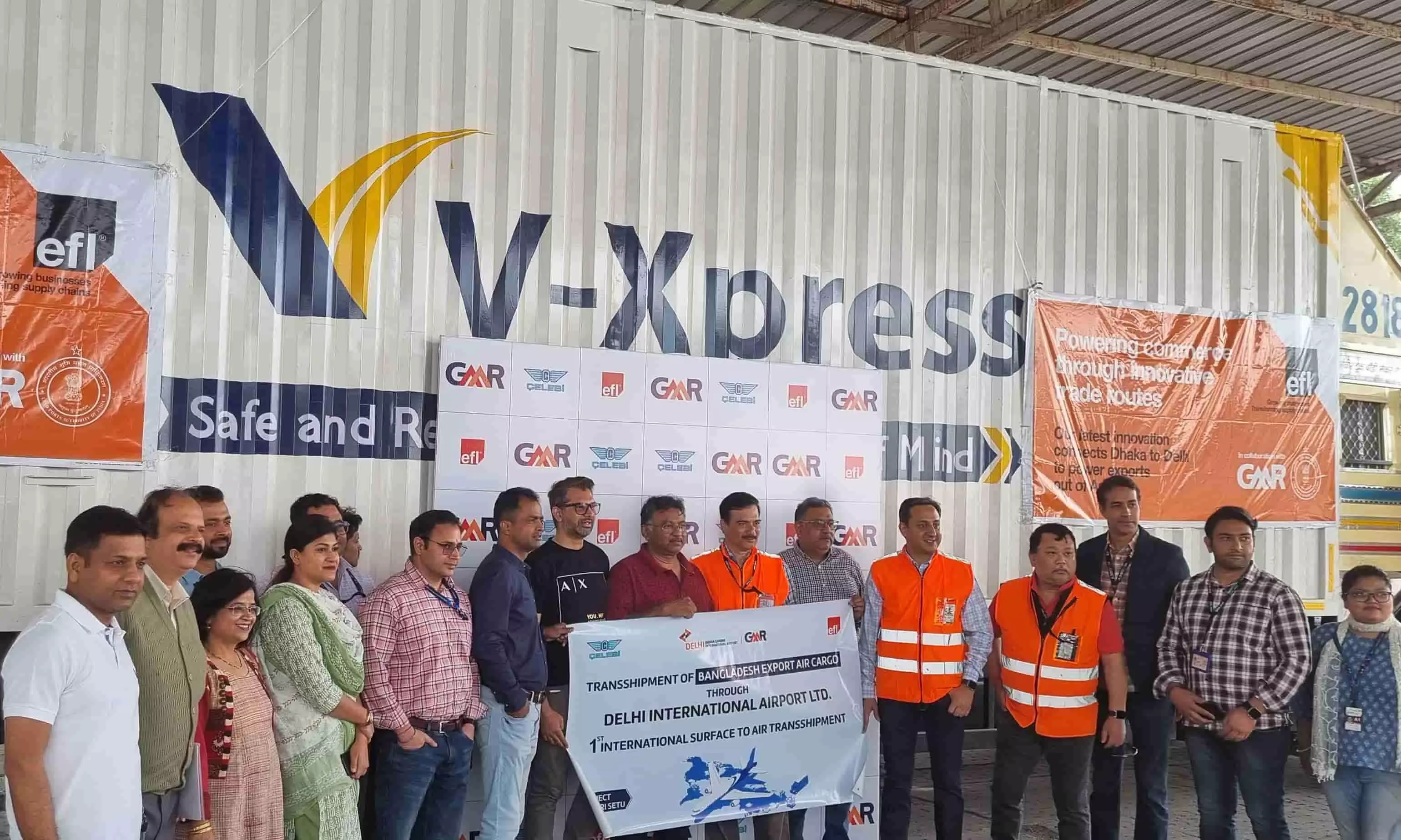 V-Xpress carries first consignment of Spain-bound export cargo from Dhaka  to Delhi by road - India Shipping News