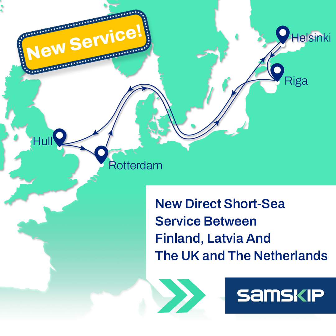 Samskip Inicia Una Expansión Estratégica En La Región Del Mar Báltico Con El Lanzamiento De Un 6307
