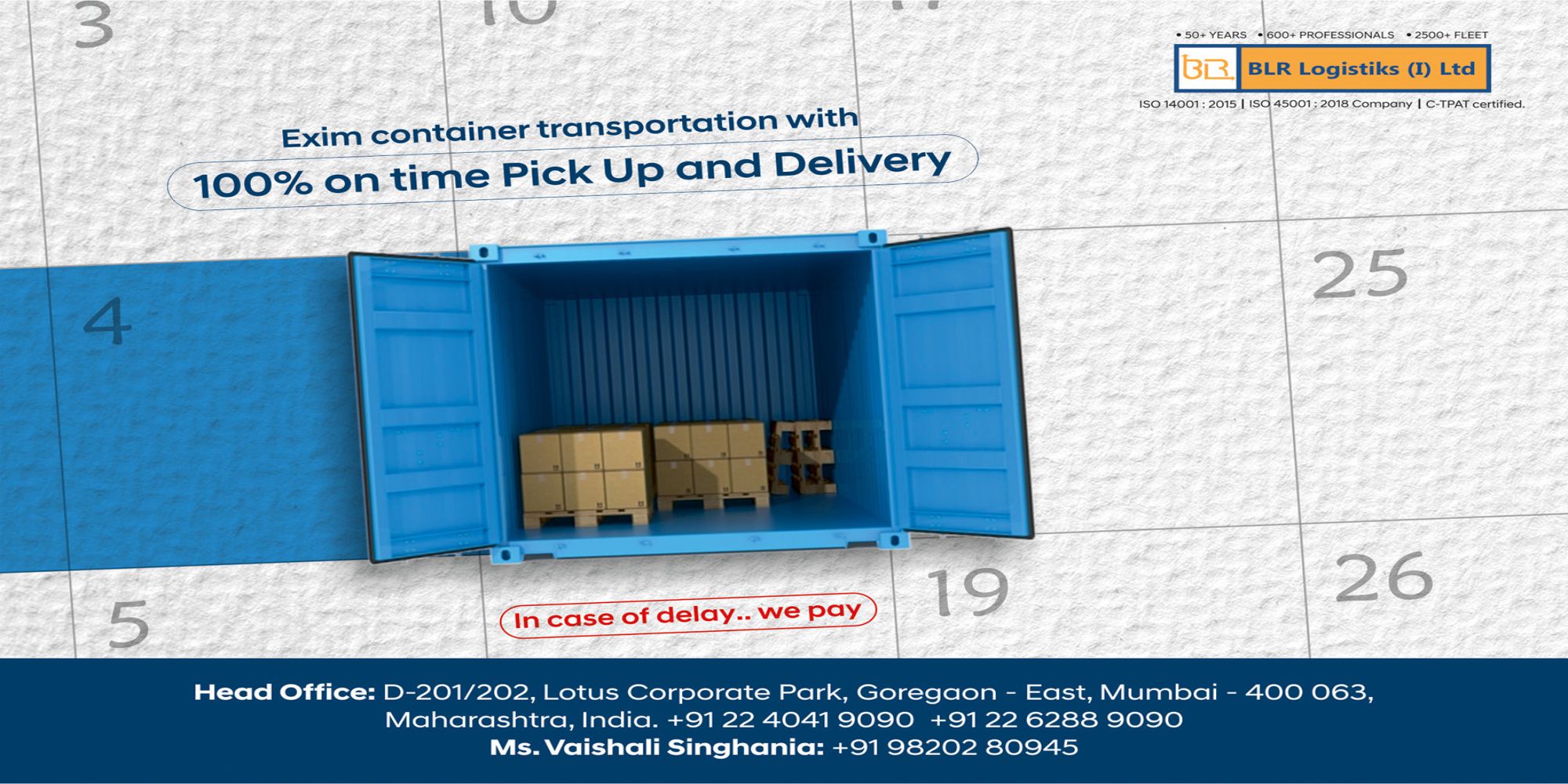BLR Logistics Pvt. Ltd.