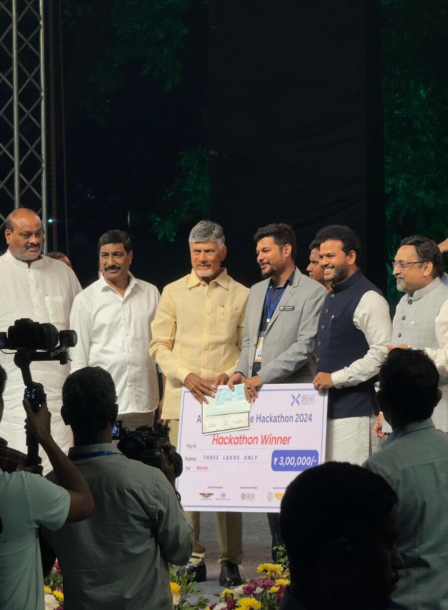 BonV Aero wins at Drone Hackathon during the Amaravati Drone Summit