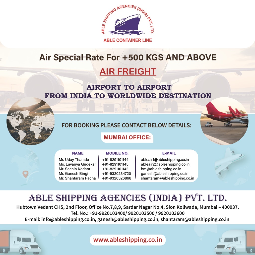 Able Shipping Agencies ( India ) Pvt.Ltd