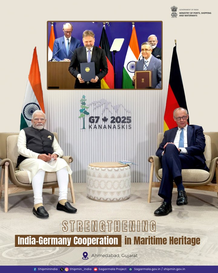 NMHC Lothal and German Maritime Museum sign MoU to strengthen maritime heritage collaboration