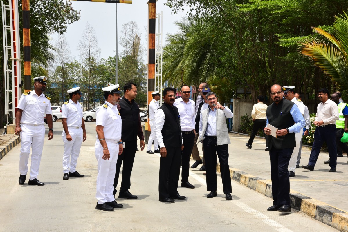 CBIC Chairman reviews 100% Container Scanning Readiness at Kattupalli Port, engages trade on budget customs reforms 1 CBIC Chairman reviews 100% Container Scanning Readiness at Kattupalli Port, engages trade on budget customs reforms CBIC CUSTOMS CHENNAI REVIEW CBIC Chairman reviews 100% Container Scanning Readiness at Kattupalli Port, engages trade on budget customs reforms