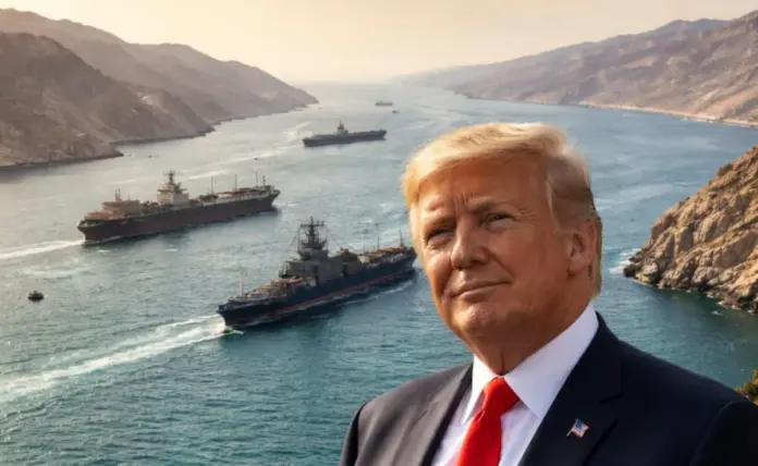 'Hormuz blockade only for Iran and anybody doing business with them': Trump
