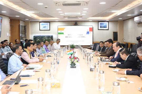 India and Panama Chart new maritime partnership focused on logistics, digital innovation and global connectivity 1 India and Panama Chart new maritime partnership focused on logistics, digital innovation and global connectivity INDIA PANAMA SONOWAL India and Panama Chart new maritime partnership focused on logistics, digital innovation and global connectivity