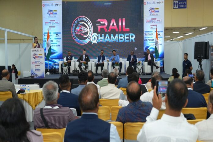 India's First Chamber of Railway Industries (Rail Chamber) officially launched at the 6th RailTrans Expo 2026