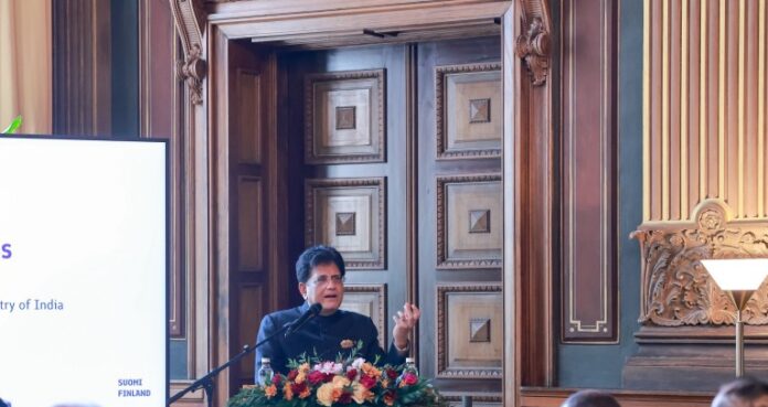 Piyush Goyal leads high-level delegation to Finland to trengthen Trade and Investment Ties