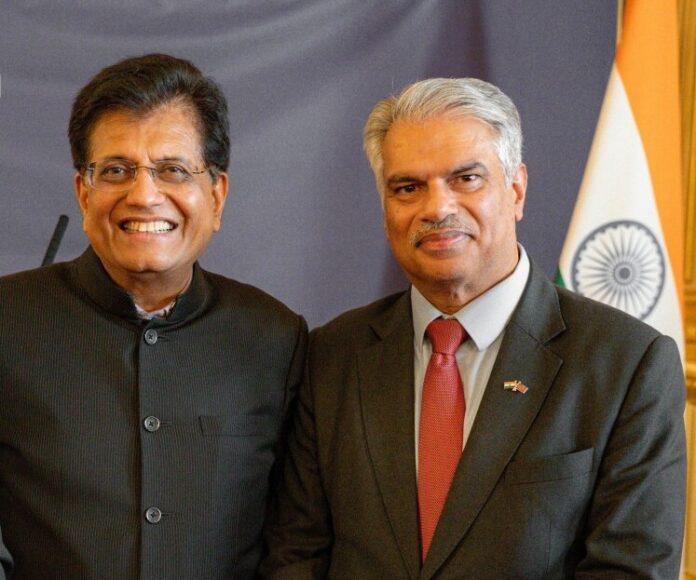 Piyush Goyal one of best negotiators… Former Chief Negotiator for UK-India FTA Harjinder Kang
