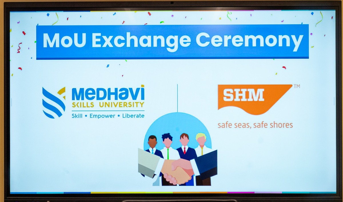 SHM Shipcare signs MoU with Medhavi Skills University to Strengthen Maritime Skill Development 2 SHM Shipcare signs MoU with Medhavi Skills University to Strengthen Maritime Skill Development
