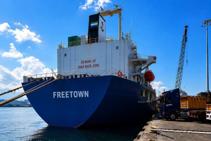Sierra Leone Flag moves closer to Paris MoU White List in latest rankings