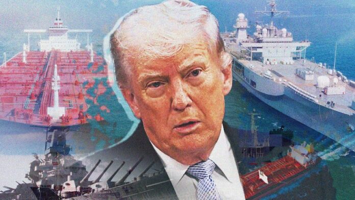 US to begin enforcing maritime blockade on Iran on Tuesday