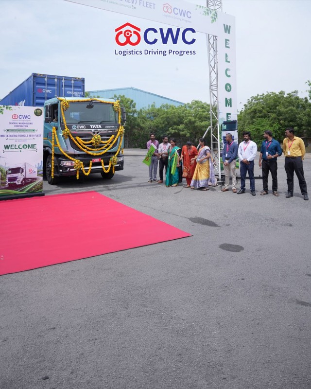 cwc chennai ev CWC launches Heavy-Duty EV Fleet to promote sustainable logistics