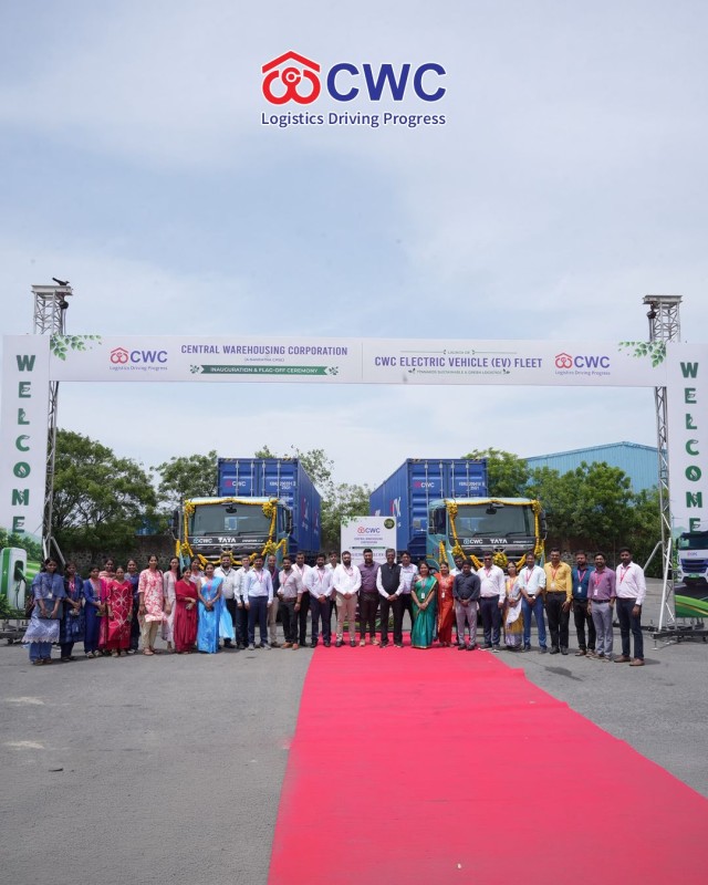 ev cwc image CWC launches Heavy-Duty EV Fleet to promote sustainable logistics