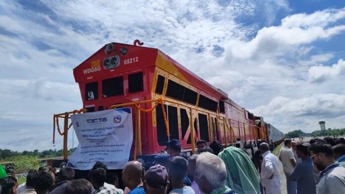 India's first direct Commercial Container Freight Train reaches Nepal, opening a new chapter in Cross-border Trade and Connectivity