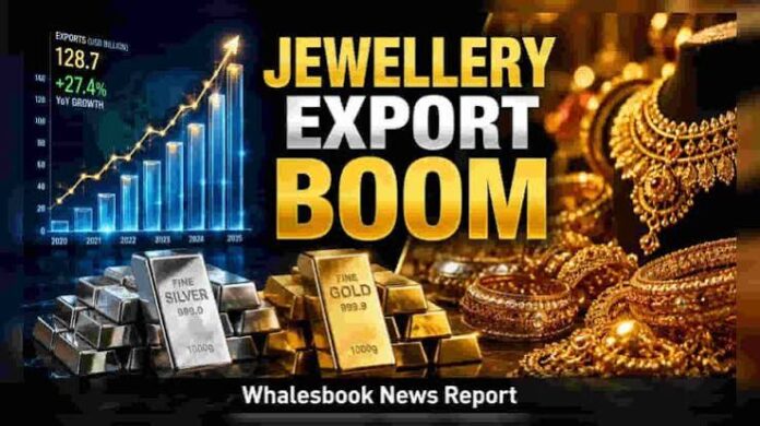Govt. doubles duty drawback rates on Gold & Silver jewellery exports, improving cash flow