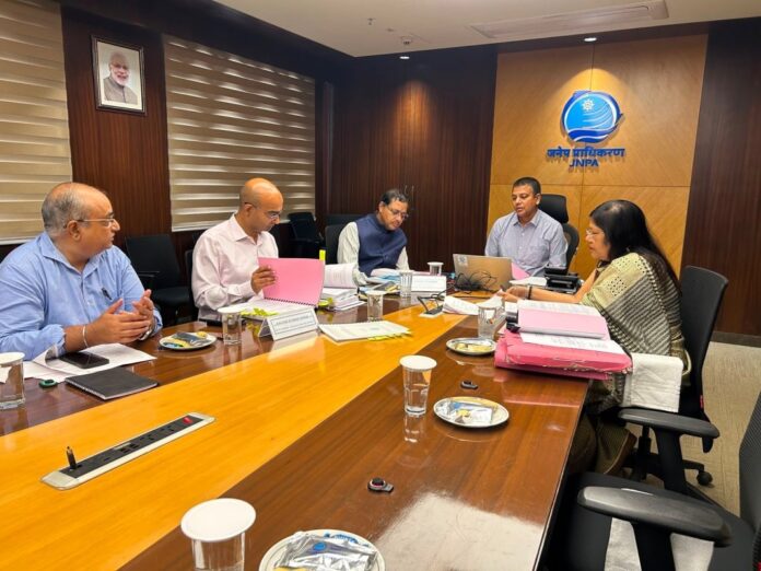Additional Secretary, MoPSW reviews JNPA operations and future infrastructure projects