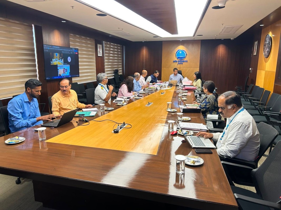Additional Secretary, MoPSW reviews JNPA operations and future infrastructure projects 1 Additional Secretary, MoPSW reviews JNPA operations and future infrastructure projects mopsw jnpa port.jpf Additional Secretary, MoPSW reviews JNPA operations and future infrastructure projects
