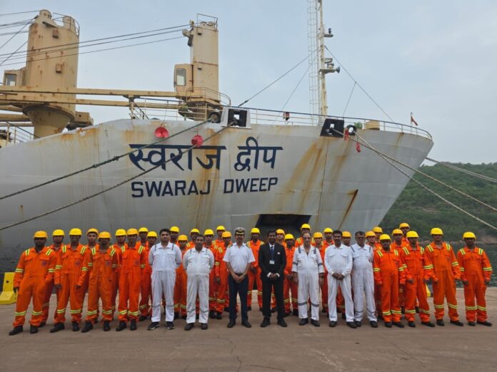 SCI expands Structured Onboard Training Programme with second batch of GP Rating & CCMC Trainees on MV Swaraj Dweep