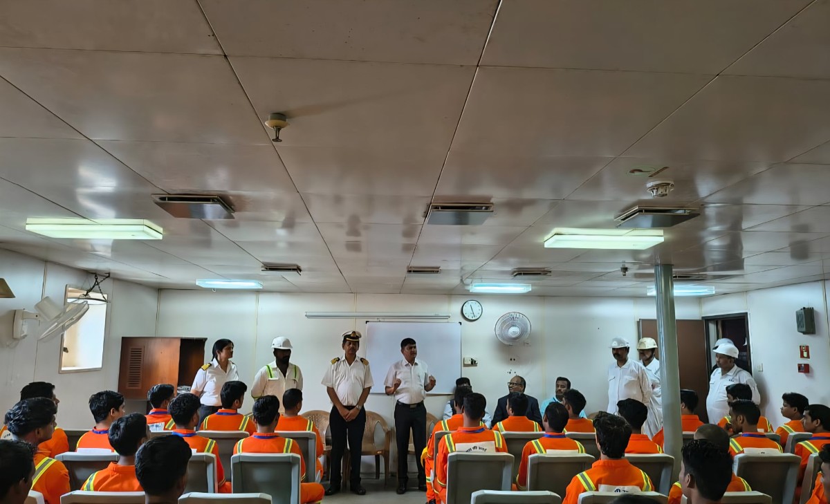 SCI expands Structured Onboard Training Programme with second batch of GP Rating & CCMC Trainees on MV Swaraj Dweep 2 SCI expands Structured Onboard Training Programme with second batch of GP Rating & CCMC Trainees on MV Swaraj Dweep swaraj deep vessel sci SCI expands Structured Onboard Training Programme with second batch of GP Rating & CCMC Trainees on MV Swaraj Dweep