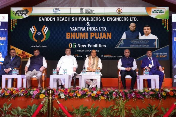 GRSE & YIL embark on major expansion of Shipbuilding and Defence Manufacturing Capabilities in WB