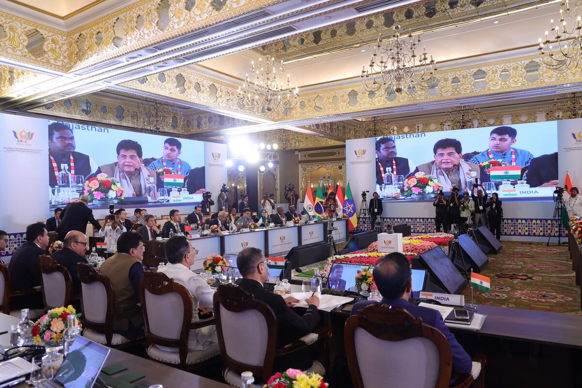 BRICS 1 India successfully concludes the 16th BRICS Trade Ministers' Meeting in Jaipur under its BRICS Chairship 2026