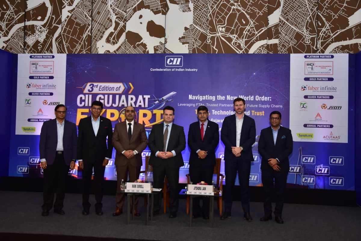 CII 5 3rd Edition of the CII Gujarat Export Conclave 2026 highlights New Pathways for Export Growth through FTAs, Trusted Partnerships and Emerging Markets