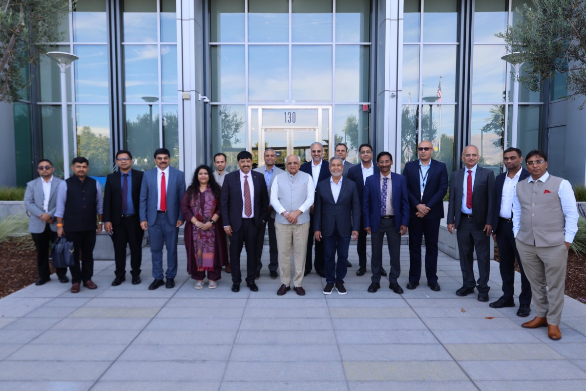 CM Bhupendra Patel Strengthens Silicon Valley Engagement, Invites Global Tech Firms to Invest in Gujarat 1 CM Bhupendra Patel Strengthens Silicon Valley Engagement, Invites Global Tech Firms to Invest in Gujarat CM PATEL MICRON CM Bhupendra Patel Strengthens Silicon Valley Engagement, Invites Global Tech Firms to Invest in Gujarat