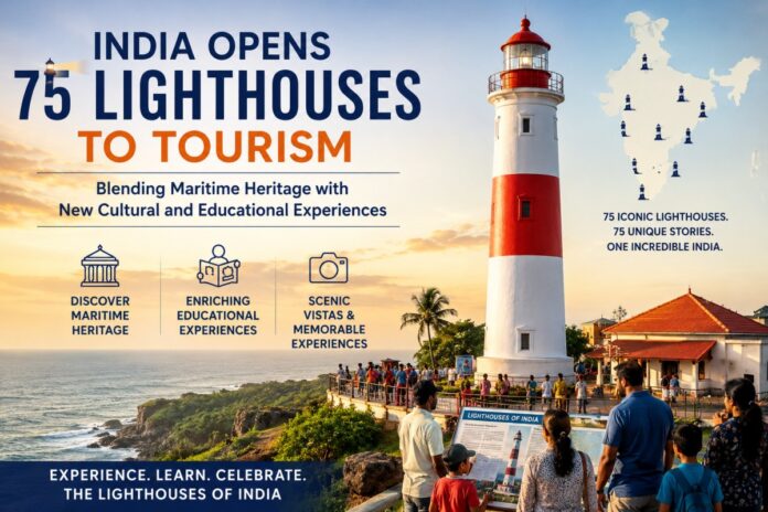 India opens 75 lighthouses to tourism, blending Maritime Heritage with new cultural and educational experiences