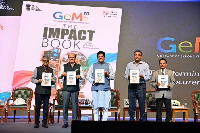 Piyush Goyal lauds GeM Platform for Making Public Procurement Efficient, Inclusive Transparent and Competitive at the 10th Anniversary celebrations