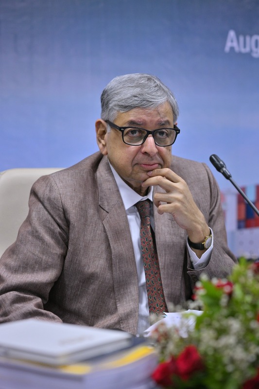 Honourable Justicce Anirudh Bose 1 Gujarat Maritime University and National Judicial Academy inaugurate Judicial Workshop on Admiralty & Shipping Laws