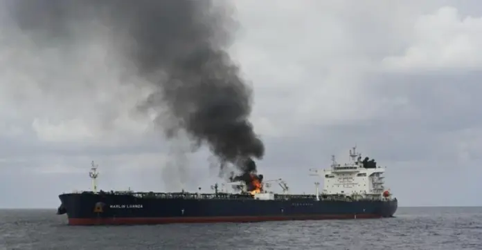 Houthis claim 'successful' ballistic missile strike on another Saudi oil tanker in Gulf of Aden
