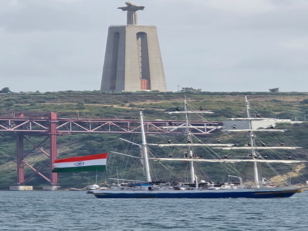 Lokayan 2026 – INS Sudarshini departs Lisbon after three-day port call 1 Lokayan 2026 – INS Sudarshini departs Lisbon after three-day port call INS Sudarshini Lokayan 2026 – INS Sudarshini departs Lisbon after three-day port call