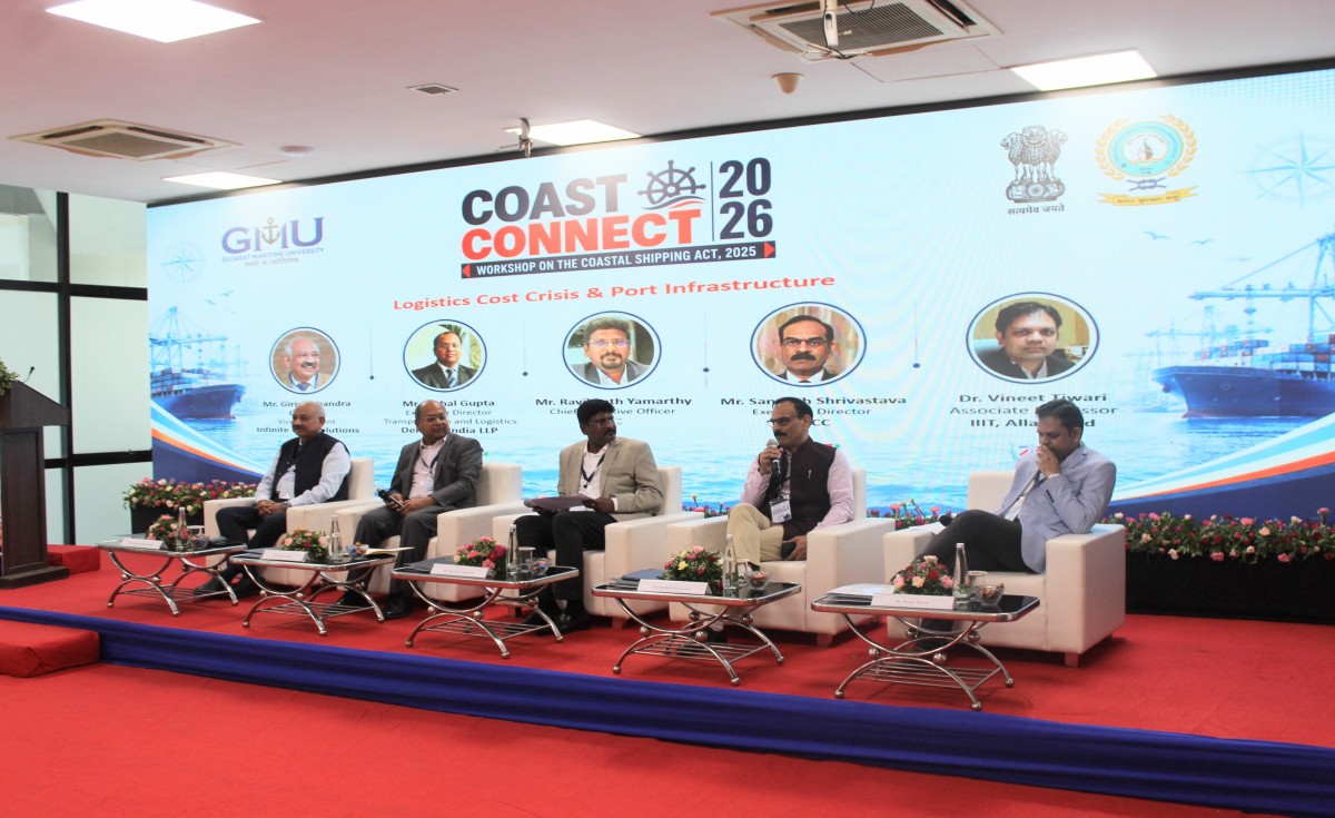 GMU hosts 'Coast Connect 2026': Workshop on the Coastal Shipping Act, 2025 3 GMU hosts 'Coast Connect 2026': Workshop on the Coastal Shipping Act, 2025 Track A.JPG GMU hosts 'Coast Connect 2026': Workshop on the Coastal Shipping Act, 2025