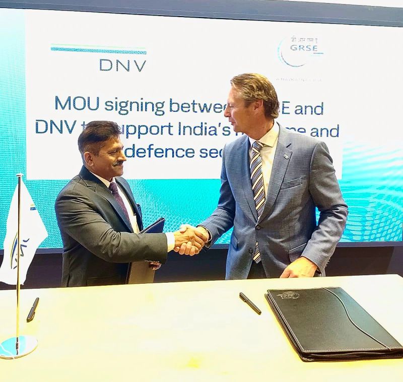 1788415178531 GRSE signs MoU with DNV - Strengthening India’s Maritime & Defence Shipbuilding Capabilities