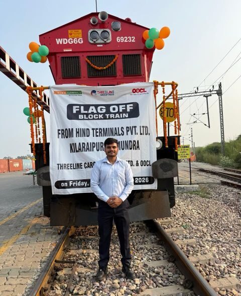 1790412935041 edited Hind Terminals flags off block train from Kilaraipur to Mundra Port, strengthening rail-based EXIM Logistics