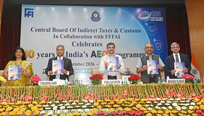 CBIC commemorates 10 years of India’s Authorised Economic Operator (AEO) Programme; Outlines way forward and reaffirms commitment to trusted trade 3 CBIC commemorates 10 years of India’s Authorised Economic Operator (AEO) Programme; Outlines way forward and reaffirms commitment to trusted trade CBIC 4 CBIC commemorates 10 years of India’s Authorised Economic Operator (AEO) Programme; Outlines way forward and reaffirms commitment to trusted trade