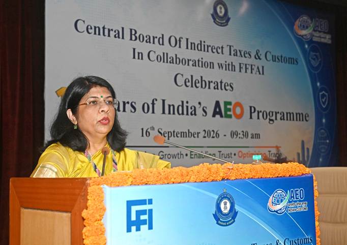 CBIC commemorates 10 years of India’s Authorised Economic Operator (AEO) Programme; Outlines way forward and reaffirms commitment to trusted trade 4 CBIC commemorates 10 years of India’s Authorised Economic Operator (AEO) Programme; Outlines way forward and reaffirms commitment to trusted trade CBIC Dr. Kavita Bhatnagar CBIC commemorates 10 years of India’s Authorised Economic Operator (AEO) Programme; Outlines way forward and reaffirms commitment to trusted trade