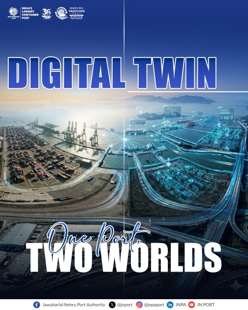 Digital Twin post 5 1.jpg 1 JNPA’s Digital Twin Project awarded to M/s Softtech Engineers Limited