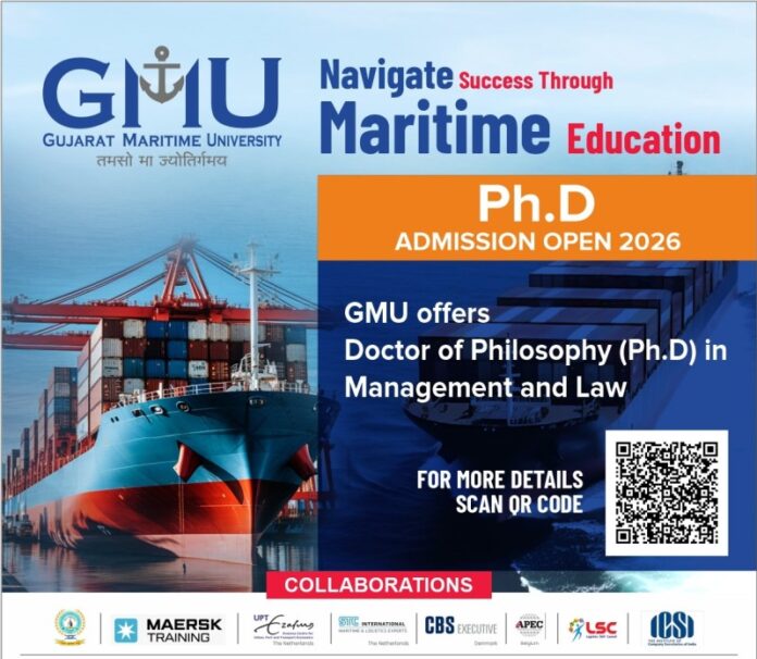 GMU opens admissions for Ph.D. Programme 2026–27 in Law and Management