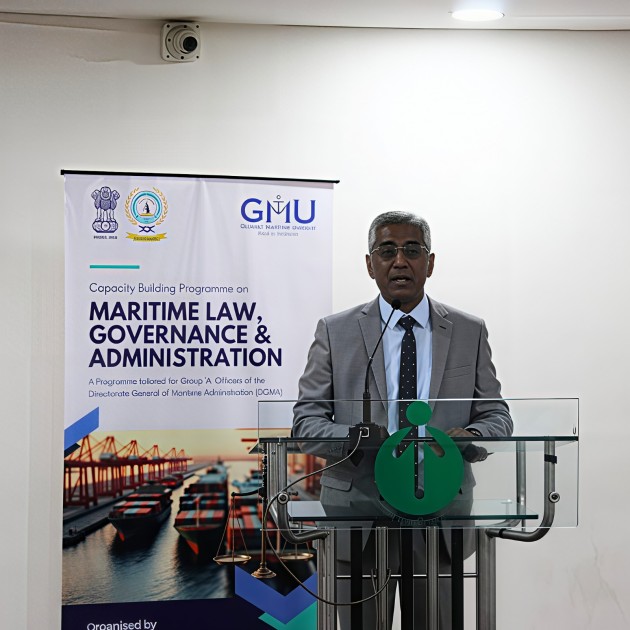GMU dgma GMU inaugurates capacity-building programme on Maritime Law, Governance and Administration for senior officers of the DGMA