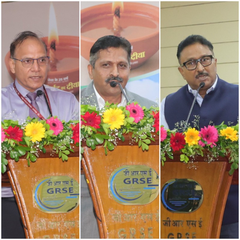‘Sewa Sankalp Abhiyaan’ celebrated at GRSE ; Lights ‘Ashirvad Ka Diya’ on 76th Birthday of PM Modi 1 ‘Sewa Sankalp Abhiyaan’ celebrated at GRSE ; Lights ‘Ashirvad Ka Diya’ on 76th Birthday of PM Modi GRSE Sewa Sankalp Abhiyaan ‘Sewa Sankalp Abhiyaan’ celebrated at GRSE ; Lights ‘Ashirvad Ka Diya’ on 76th Birthday of PM Modi