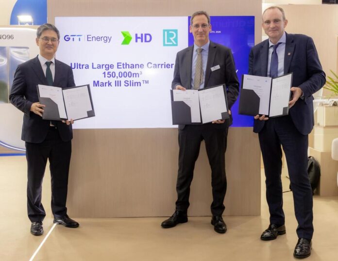 New 150,000 cbm ULEC project targets larger-scale ethane transportation with GTT’s latest cargo containment system