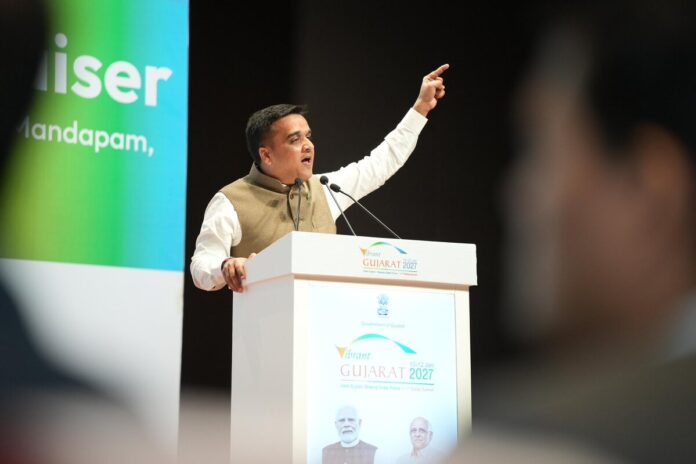 Gujarat targets processing incentives for 500 applicants daily next year: Dy CM Harsh Sanghavi