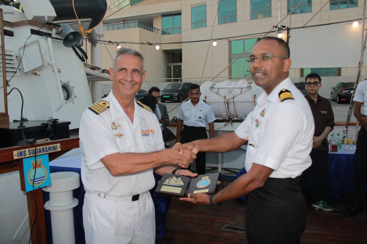 Lokayan 2026 – INS Sudarshini concludes Port call at Barcelona 1 Lokayan 2026 – INS Sudarshini concludes Port call at Barcelona INS SUDARSHINI BARCELONA Lokayan 2026 – INS Sudarshini concludes Port call at Barcelona
