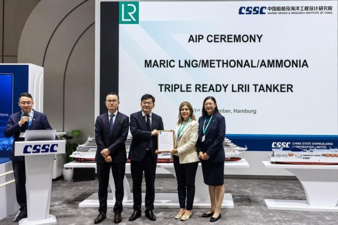 Lloyd’s Register and MARIC unveil tri-fuel-ready tanker concept designed to navigate fuel uncertainty