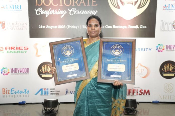 Dr. Malini Shankar honoured with 'IMC Golden Shield Excellence Award 2026 – Woman Maritime Leader of the Year'