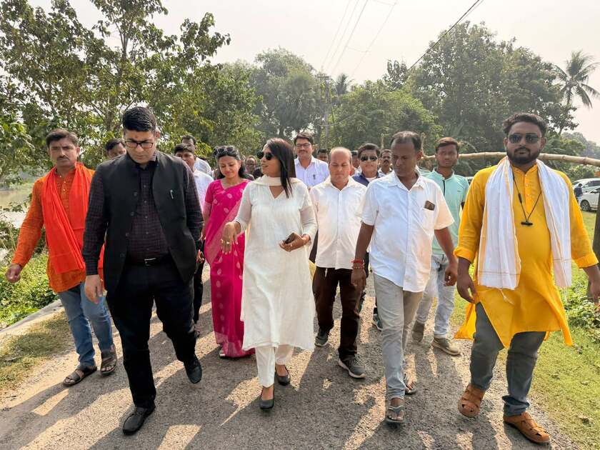 Balagarh MLA and Minister of State for Health Sumana Sarkar at opening of Balagarh Mini Port in Hooghly 1 Balagarh Mini Port in Hooghly gets ₹539-Crore Road and Bridge Push