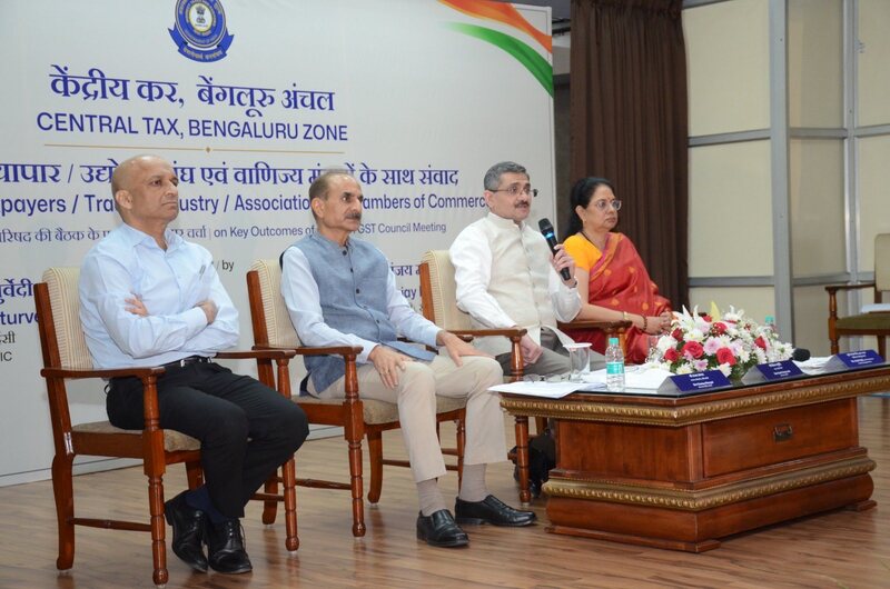 CBIC Bangalore 1 CBIC Chairman Vivek Chaturvedi engages with Trade and Taxpayers in Bengaluru on GST Reforms