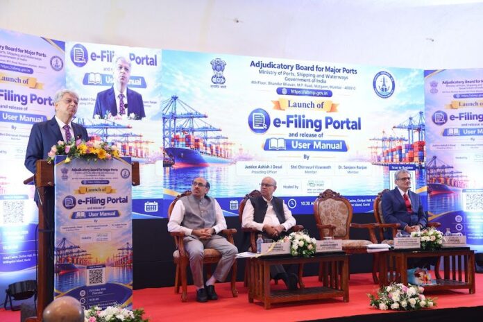 Adjudicatory Board for major ports launches e-Filing Portal at Cochin Port Authority